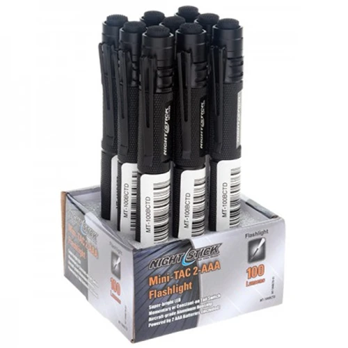 Nightstick Mini-TAC  2 AAA Counter Top Display MT-100BCTD