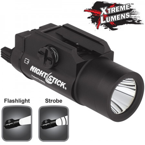 Nightstick Xtreme Lumens Tactical Weapon-Mounted Light w/Strobe TWM-850XLS
