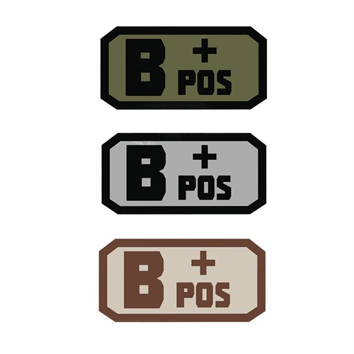 Voodoo Tactical Blood Type B+ Patch 07-0993004000