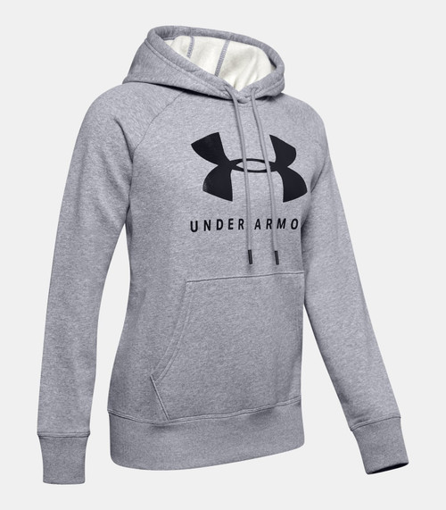 Under Armour Womens UA Rival Fleece Sportstyle Graphic Hoodie 1348550035SM