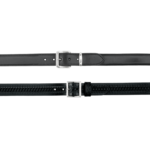 Aker Leather B21 Reinforced Dress-Gun Leather Lined Belt B21-BP-38