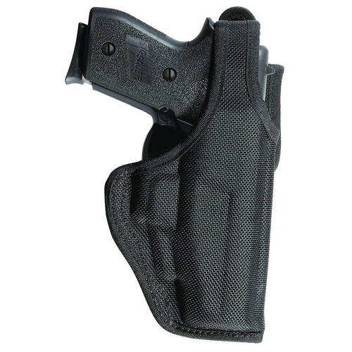Bianchi Model 7120 Defender Mid-Ride Duty holster w/ Jacket Slot Belt Loop 18786