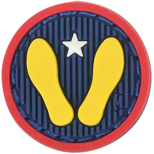 Maxpedition Yellow Footprints Morale Patch YWFTC