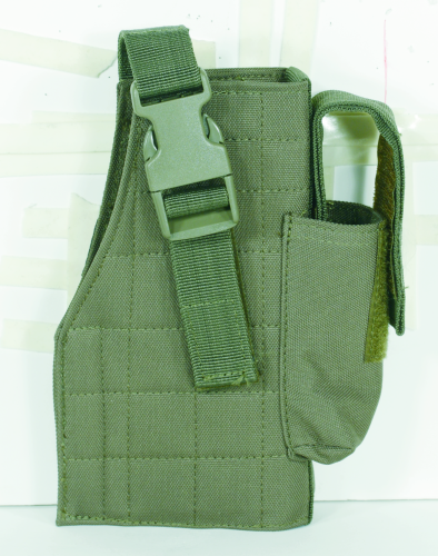 Voodoo Tactical Tactical Molle Holster w/ Attached Mag Pouch 25-0029004001