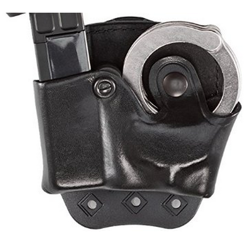 Aker Leather 519 D.M.S. Combo Mag And Handcuff Case A519BPRU-3