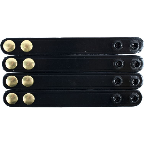 Gould & Goodrich Double Snap Belt Keepers B76-4WBR