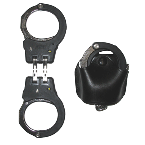 Stallion Leather Quick Release Oversized Handcuff Holder OASP-2-B1