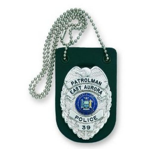 Strong Leather Company Badge Holder For Neck W/Chain 71900-0002