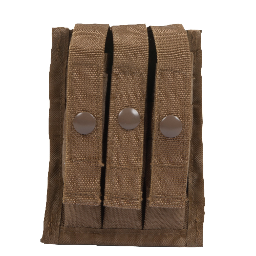 5ive Star Gear M.O.L.L.E. Compatible 9mm Three Mag Ammo Pouch 6593000