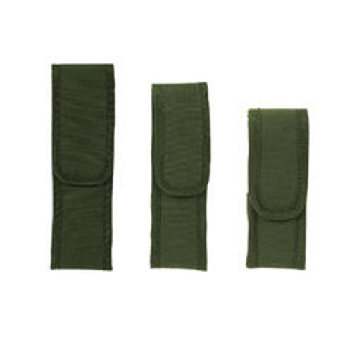 Voodoo Tactical Flashlight Pouch W/ Adjustable Cover & Elastic Sides 20-0134004000