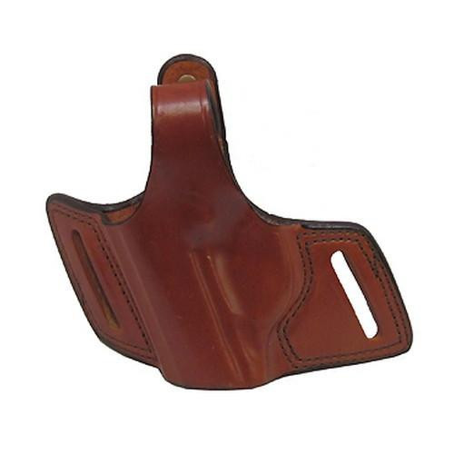 Bianchi 5 Black Widow Leather Holster Plain Tan, Size 01, Left Hand