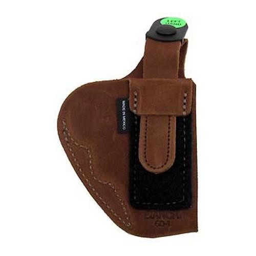 Bianchi 6D Deluxe Waistband Holster Natural Suede, Size 01, Left Hand