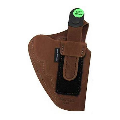 Bianchi 6D Deluxe Waistband Holster Natural Suede, Size 03, Left Hand