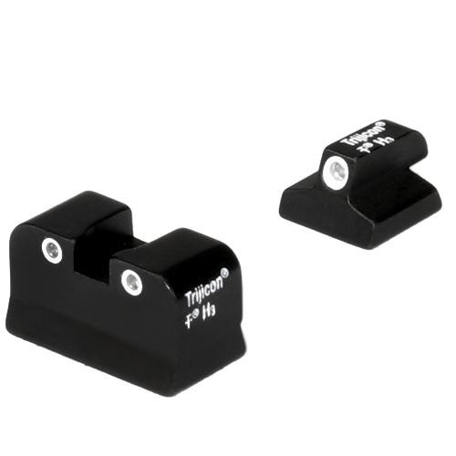 Trijicon Baby Eagle and Jericho Bright and Tough 3 Dot Night Sight Set (Will Not Fit  US Made Bbl, 8 Slot Acc Rail)