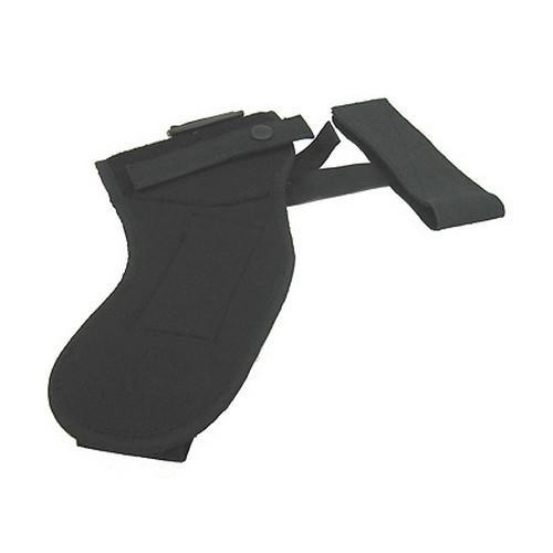 Uncle Mikes Sidekick Ankle Holster Cordura Nylon Black Size 0, Right Hand