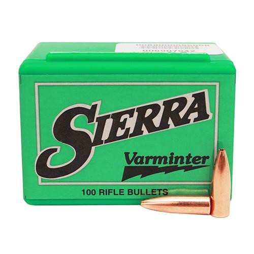 Sierra Bullets 22 Caliber (.224) 60 Gr HP (Per 100)