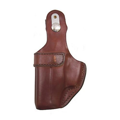 Bianchi 3S Pistol Pocket Leather Holster Plain Tan, Size 08, Right Hand