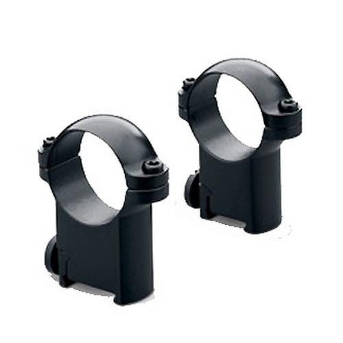 Leupold Rimfire Ring Mounts 1" Ringmounts, High, Black