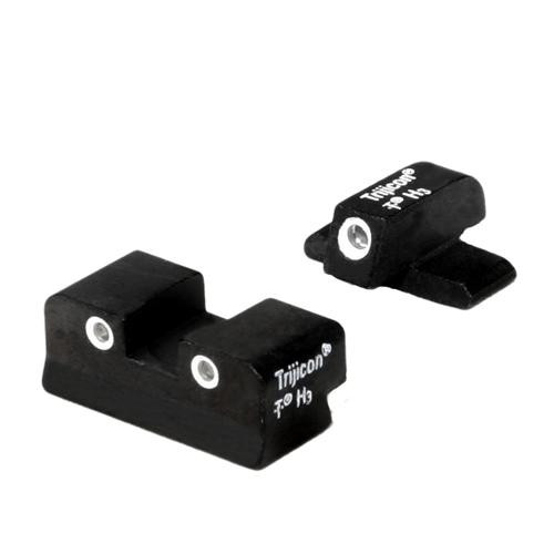Trijicon Sig Sauer Bright and Tough 3 Dot Night Sight Set 9mm/.357 Sig (Excluding P938), #8 Front Lamp and #8 Rear Lamp