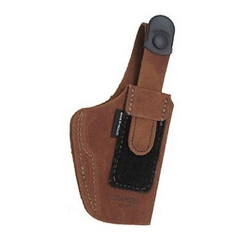 Bianchi 6D Deluxe Waistband Holster Natural Suede, Size 01, Right Hand
