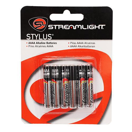 Streamlight Stylus Replacement Battery, 6 pack AAAA