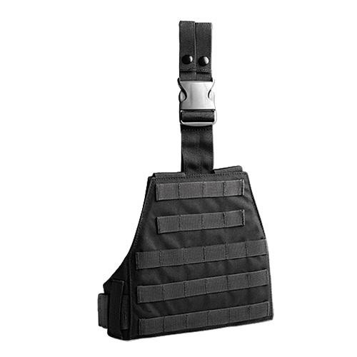 Uncle Mikes Dual Retention Tactical Holster Cordura Black Size 20, Right Hand