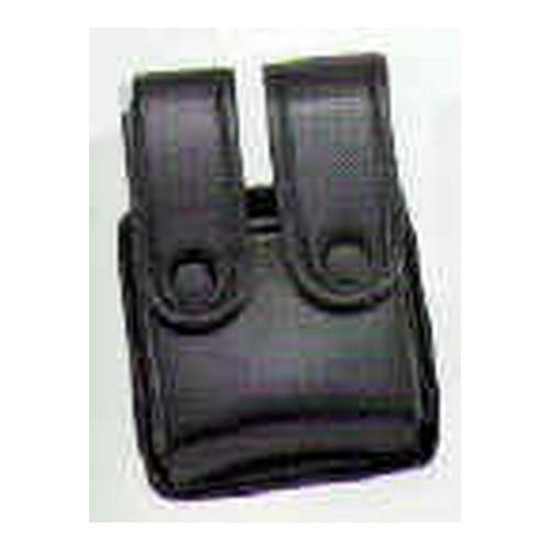 Uncle Mikes Cordura Magazine Case Double Glock 10mm, 45, HK 45 Black