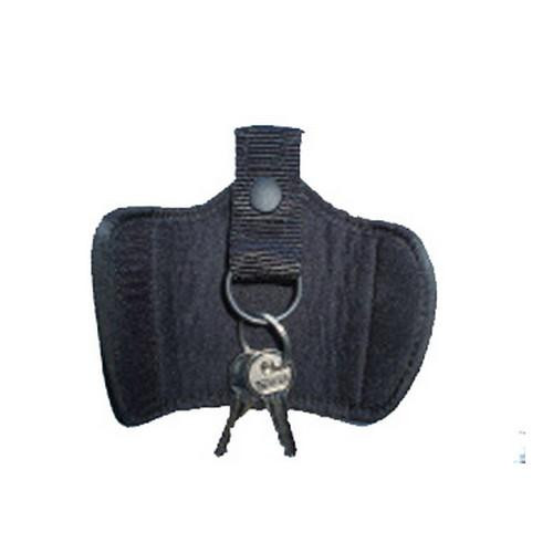 Uncle Mikes Cordura Silent Key Ring Holder Black