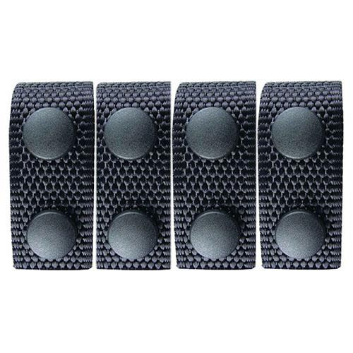 Uncle Mikes Belt Keeper Web fits 2" Belts Black 4 pack