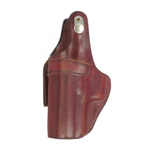 Bianchi 3S Pistol Pocket Leather Holster Plain Tan, Size 01, Right Hand