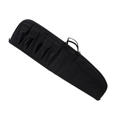 Uncle Mikes Rifle Case 41", Tactical, Black, 3 Mag Pouches
