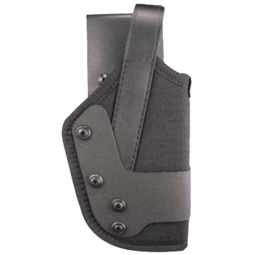 Uncle Mikes Dual Retention Jacket Slot Size 22, Right Hand,  Duty Holster, Cordura Black