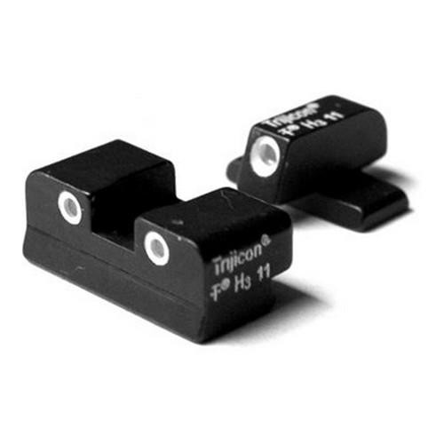 Trijicon Sig Sauer Bright and Tough 3 Dot Night Sight Set .40S&W/.45ACP, #6 Front Lamp and #8 Rear Lamp