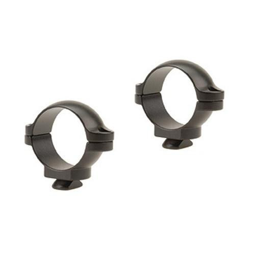 Leupold Dual Dovetail 1" Rings Low, Matte Black
