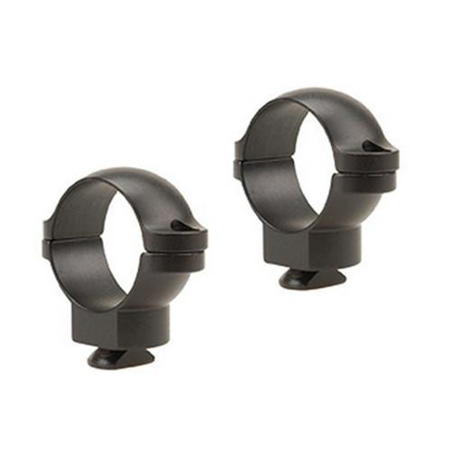 Leupold Dual Dovetail 1" Rings Medium, Matte Black