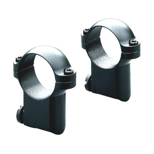 Leupold Ruger #1 & 77/22 Ring Mounts 1" High Matte Black