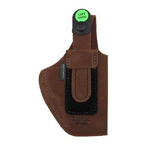 Bianchi 6D Deluxe Waistband Holster Natural Suede, Size 17, Left Hand