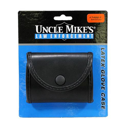 Uncle Mikes Mirage Double Latex Glove Pouch Plain Black