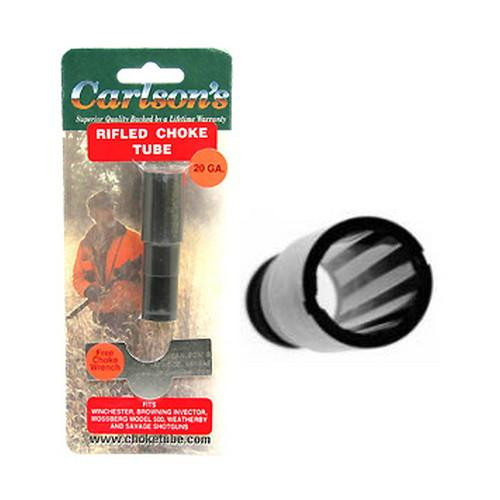 Carlsons Rifled Choke Tube Winchester/Browning/Mossberg 20 Gauge