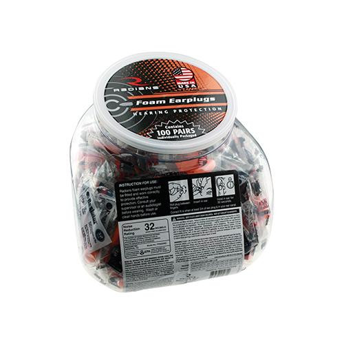 Radians Foam Earplugs Uncorded 100pr