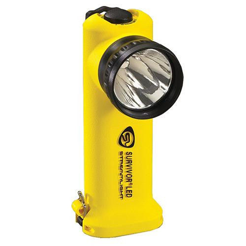Streamlight Survivor LED Flashlight, (Yellow, Fast Charge DC)