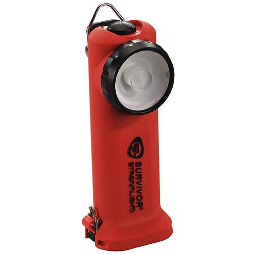 Streamlight Survivor LED Flashlight, (Orange, Battery Powered)