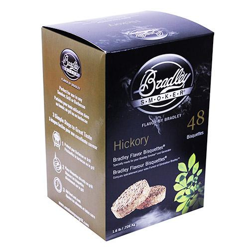 Bradley Technologies Smoker Bisquettes Hickory (48 Pack)