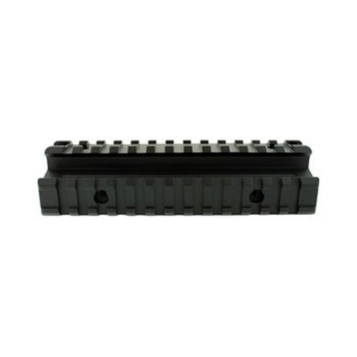 Weaver AR-15 Tri Rail, Flat Top, Matte Black