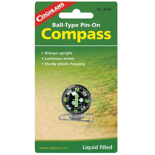 Coghlans Ball Pin-On Compass