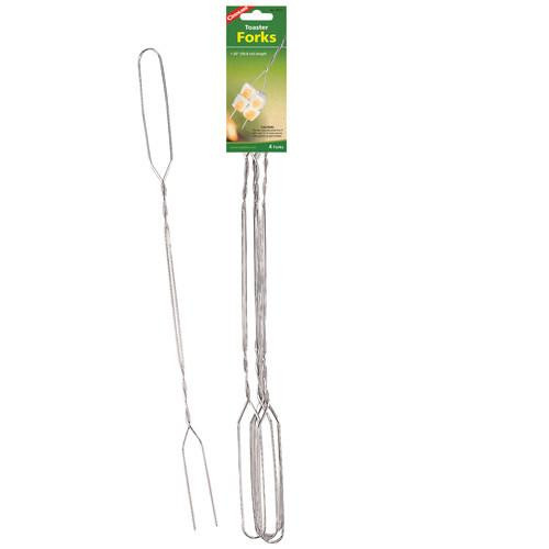 Coghlans Campfire/ Cooking Forks Toaster Forks -- Package of 4