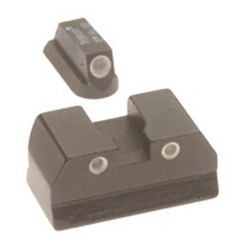 Trijicon CZ Bright and Tough 3 Dot Night Sight Set 75 Model, Green Front and Rear Lamps