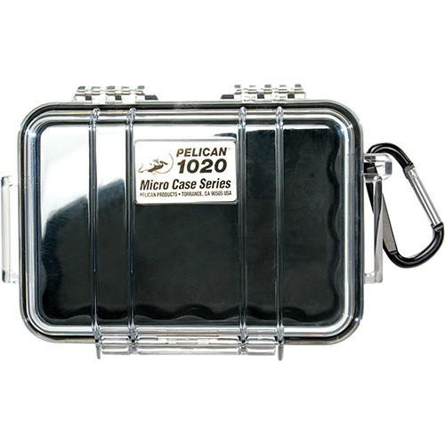 Pelican Micro Case with Clear Top 1020 Black