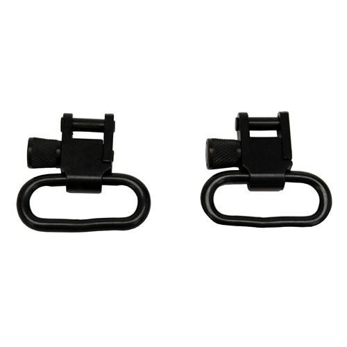 Hunter Company Pair Hunter 1" Blued Steel Swivels