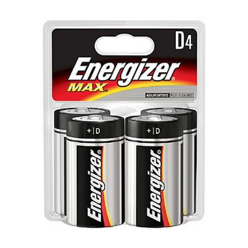 Energizer Premium Max Batteries D (Per 4)